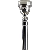 Amazon | バック トランペット マウスピース 8 3/4 銀メッキ仕上げ