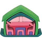 グリュックスケーファー　おうちの積み木　ピンク