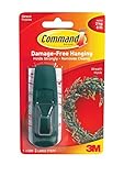 (2 Hooks, Green) - Command Hook, Green, Large, 2.3kg, 2-pack