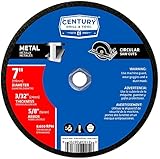Century Drill and Tool 8707 Metal Abrasive Blade, 7-Inch [並行輸入品]