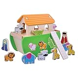 Childrens Wooden Toy Noah's Ark Shape Sorter by jumini ? by jumini