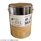 国産自然塗料 U-OIL for DIY(屋内・屋外共用)クリアタイプ - 3.8L (Dクリア)