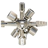 新しいタイプマルチ慰めキークロスキーで1チェーン10プロファイルcncキー電気ボックスキー列車ドアキーとして示した