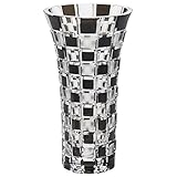 NARUMI グラスワークス アーバン 花瓶(黒) 20cm GW6052-232BK