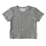 D.fesense 半袖カーディガン/ 90cm /杢グレー AP704100790