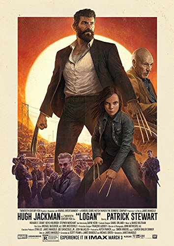 映画 ローガン LOGAN 2017 ポスター 42x30cm X-MEN ウルヴァリン ヒュー ジャックマン パトリック スチュワート [並行輸入品]