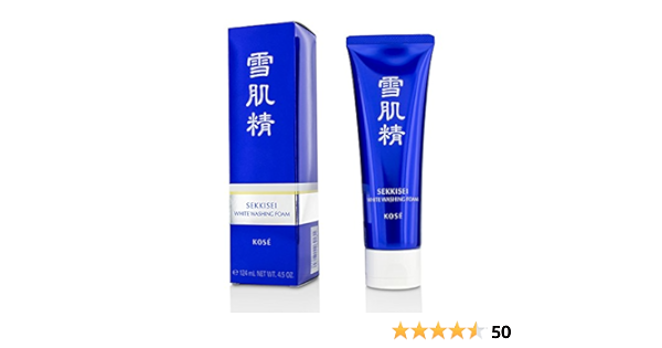 Amazon コーセー 雪肌精 ホワイト クリーム ウォッシュ 124ml コーセー 洗顔フォーム 通販