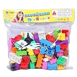 Happy Cherry 70Pcs Creative Toys Building Blocks Puzzle Plastic Pattern Blocks Educational Toys [並行輸