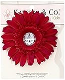 Katelyn&Co. ベビー ヘアアクセサリー Hot Pink Daisy Flower