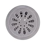 KES V330A Round Shower Floor Drain with Removable Strainer, Stainless Steel [並行輸入品]