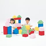 ソフトで洗える積み木 キルディブロック（15cm基尺）Aセット（30個）