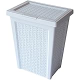 KETER ランドリーバスケット 白