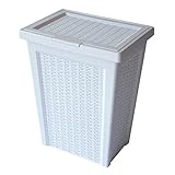 KETER ランドリーバスケット 白