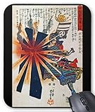 歌川国芳『 甲越勇将伝 本庄越前守繁長 』のマウスパッド：フォトパッド（ 浮世絵シリーズ ）