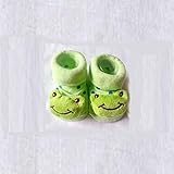 ベビー靴下　ベビーソックス 靴 新生児　　滑り止め　かわいい　カエルさん