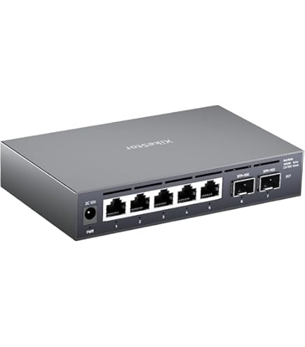 Amazon.co.jp: XikeStor スイッチングハブ 6ポート 2.5G 10G