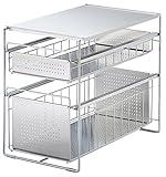 シンク下スライド収納 2段 幅25 1305697