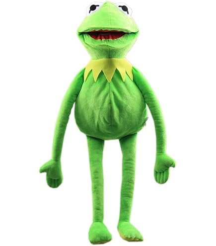 Amazon.co.jp: カーミットカエル人形、マペットショー、男の子とグリル