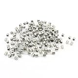 100 Pcs Electrical Component 250V 5A Glass Fuse Tube 5 x 20mm [並行輸入品]
