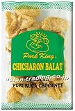 PORK KING CHICHARON BALAT REGULAR チッチャロン レギュラー (豚皮揚げスナック菓子) 60g (20個)