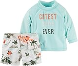 カーターズ Carter's ベビー 水着 ラッシュガード 上下セット 紫外線カット UPF50+ Carter's 2-Piece Rashguard Set 18M (78-83cm)