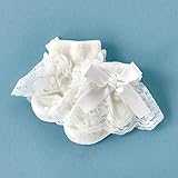 赤ちゃんの城 ソックス フリル 7～8cm オフホワイト