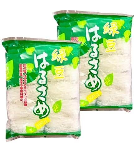 Amazon.co.jp: 【お徳用】緑豆春雨 500g 大容量 はるさめ スープ