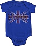 デフ・レパード Def Leppard Union Jack ベビー Baby Romper シャツ T-Shirt