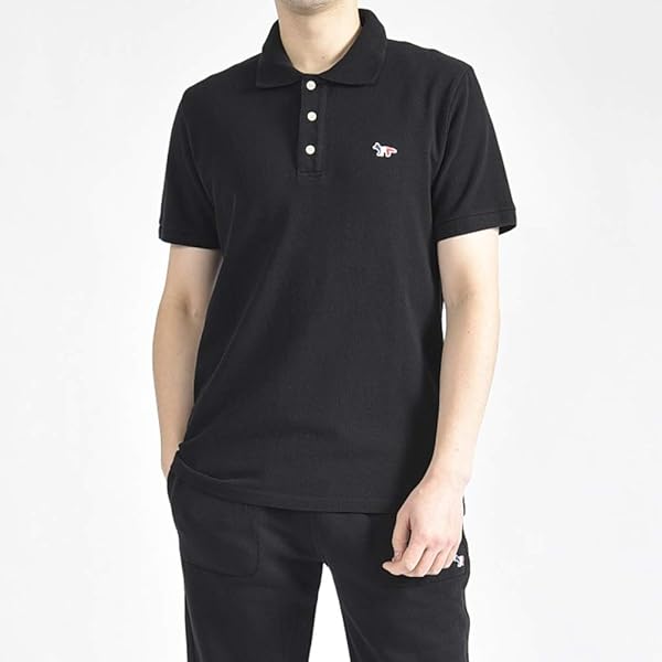 MAISON KITSUNÉ ブラック ポロシャツ S 楽天市場】kitsune（サイズ（S/M/L）S）（ポロシャツ｜トップス