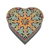 パンチスタジオ ハート型ボックス Sサイズ （ビクトリアン×ブラック） 59062