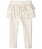 [マッドパイ] Mud Pie レディース Skirted Gold Dot Leggings (Infant/Toddler) ボトムス Ivory L (4T-5T) [並行輸入品]
