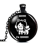 Undertale Temmie Gameゲームネックレスメンズファッションチェーンペンダントジュエリー