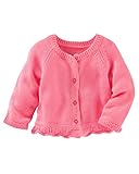OshKosh B ' goshベビー女の子ネオンruffle-hem Cardi、24か月