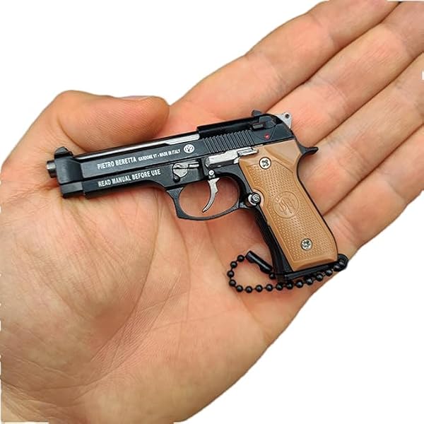 Amazon.co.jp: 1/3スケール 金属製 ミニチュア ベレッタ m92f モデル