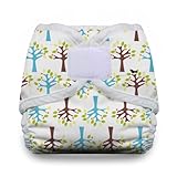 Thirsties Diaper Cover with Hook and Loop, Blackbird, Medium by Thirsties