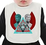 Augustus ネクタイを有する有機ビブ Medium