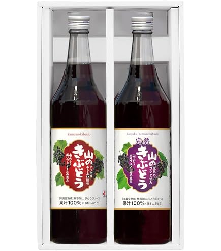 Amazon.co.jp: 林農園 天然果汁100％ しぼったままの山ぶどうじゅうす 