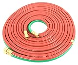 Forney 86164 Oxygen Acetylene Hose, T-Grade, 1/4-Inch-by-25-Feet [並行輸入品]