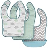 Kushies（クーシーズ） silisnap スタイとしても使える　 コンパクト お食事エプロン (N01 Neutral)