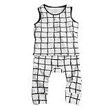 MIOIM 子供服 チエック 上下セット ｔシャツ ロングパンツ かっこいい かわいい 最新 デザイン おしゃれ 黒白 ベビー服 ボーイズ 男の子 ガールズ 女の子 男女兼用