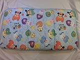 長座布団【ツムツム（ブルー）】60ｘ110ｃｍ（沖縄不可）ごろ寝ふとん ロングクッション　ディズニーキャラクター ベビー敷き布団　ジュニア