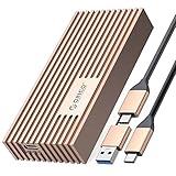 ORICO M.2 SSD 外付けケース NVMe ケース M.2 SSD ケース 40Gbps 4TB NVMe PClE M-Key(B+M Key)2280 に適用 Thunderbolt 3/4 USB3.2/3.1/3.0/Type C互換性あり 外付ハードディスクケース M234C3-U4