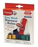 Clippasafe Easy Wash Harness & Reins Multicolour by Clippasafe