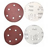 ダブルアクション マジック ペーパー サンダー用 125mm 6穴 各種 100枚 セット (05：#600 #800 各50枚)