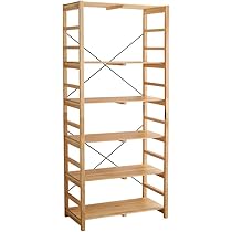 Amazon｜グランテイスト オープンシェルフ ウッドラック 木製