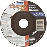 Norton Charger Plus Fast Cut Depressed Center Abrasive Wheel, Type 27, Zirconia Alumina and Aluminum
