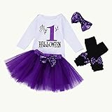 (プタス)Putars ベビー服 子供服 ロンパース 上下セット 女の子 長袖 チュールスカート ファースト ハロウィン 可愛い 秋 冬 新生児 歩行服 出産お祝い 記念日 プレゼント 0-24ヶ月