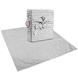 Zicac　お食事マット&高さが変わるクッションセット　食べこぼしマット　子供用シートクッション　座布団　マットは滑り止め　星柄　5色選択可 (グレー)