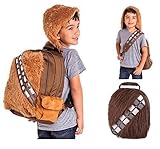 Star Wars Chewbacca Kids School Backpack with Wookie Insulated Lunch Bag [並行輸入品]