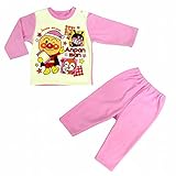 (バンダイ)BANDAI 長袖パジャマ アンパンマン フリース ベビー ピンク 90